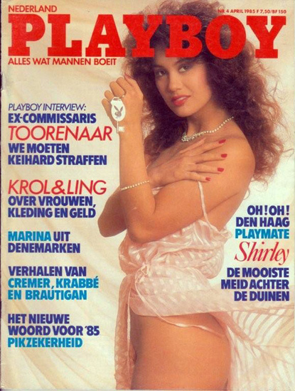 Playboy 4 Com - Playboy (Dutch), No.4, 1985 - Erofemme men's magazines from the ...